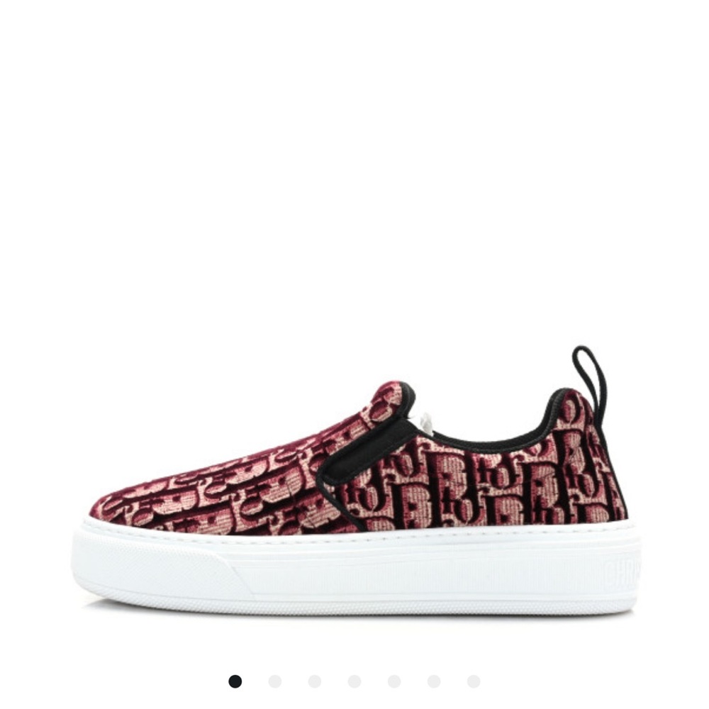 Dior Velvet Oblique shoes